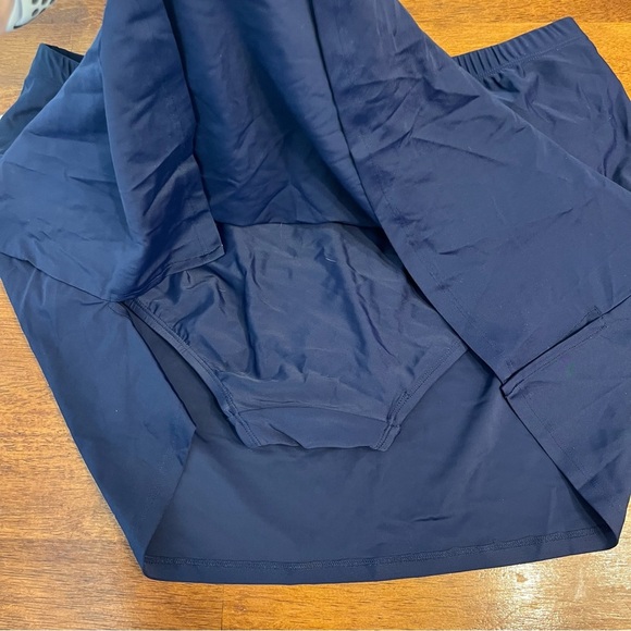 NWT Swimsuits for All navy swim suit bottom swim skirt size 18 - Picture 6 of 8